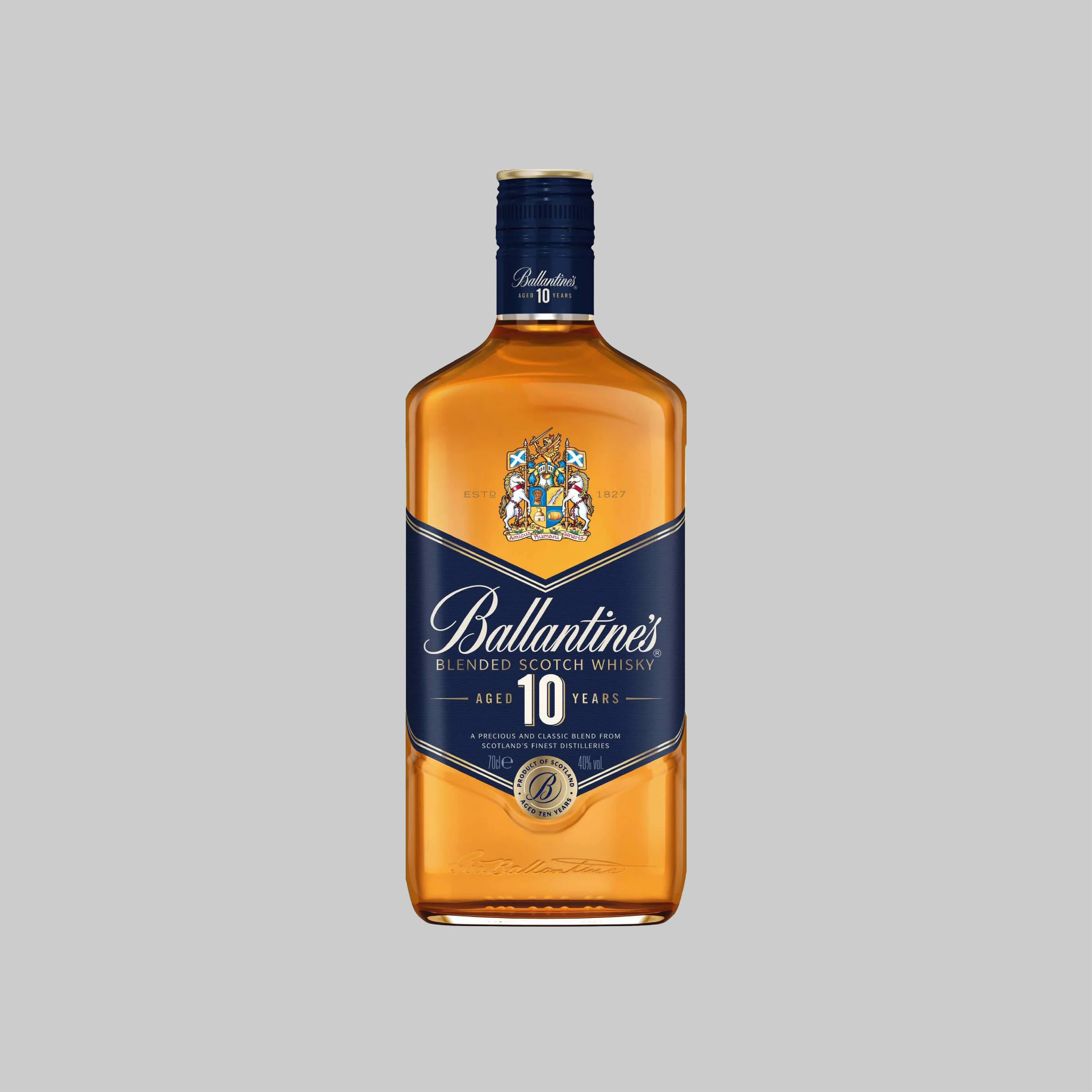Ballantine's 10 Years Blended Scotch Whisky 700ml 40.0% | TIME2DRINK